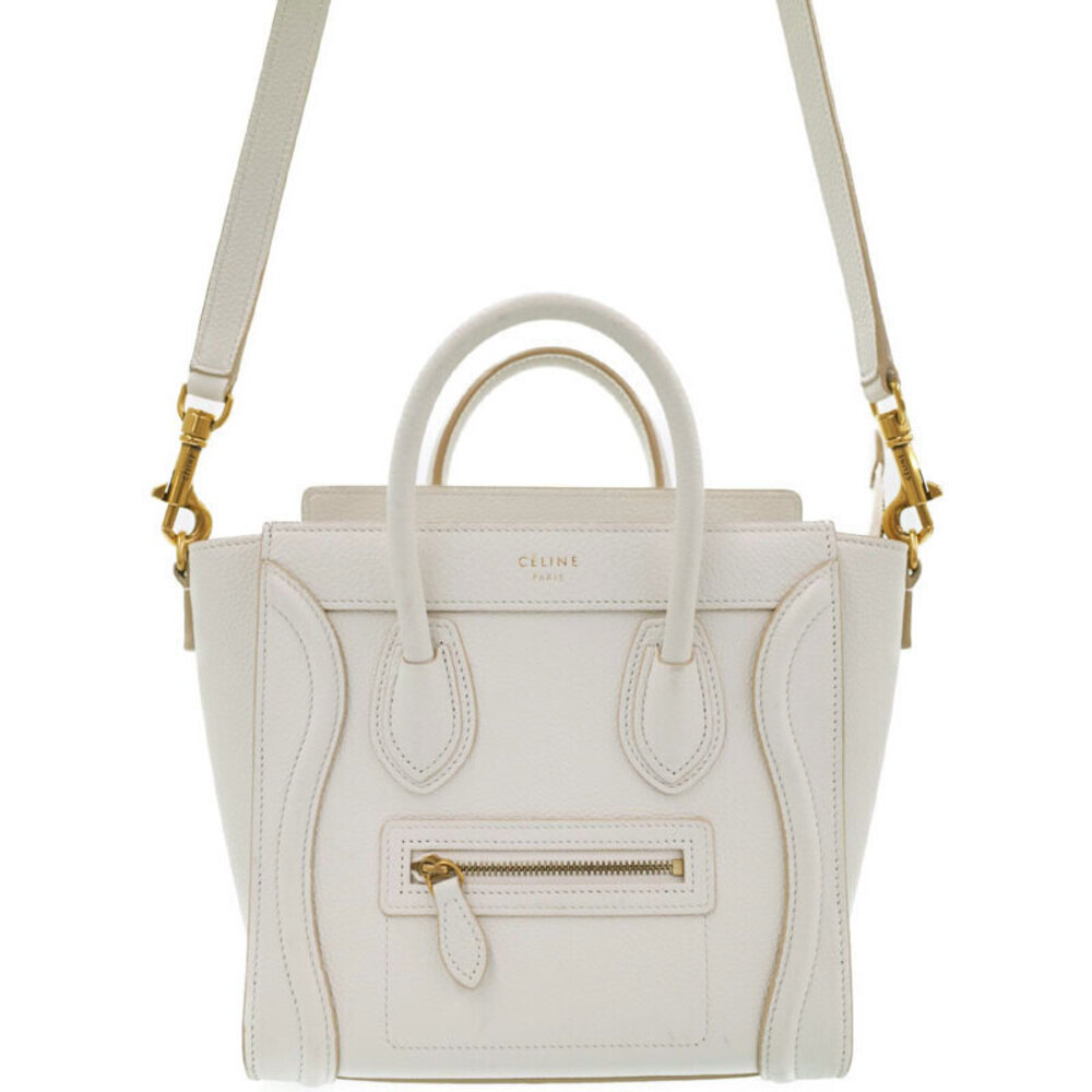 Celine Luggage Shopper Leather Shoulder Bag